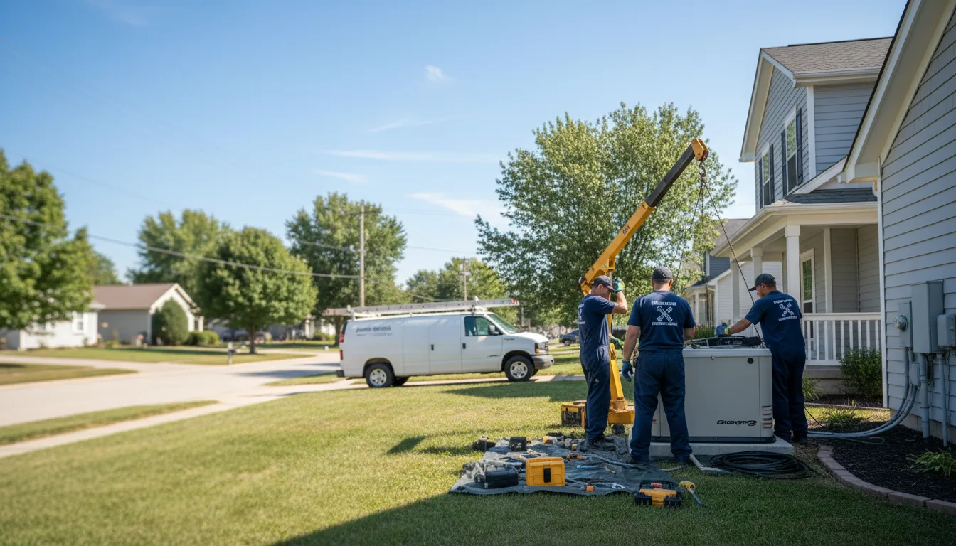 Generator Installation in Rowena, TX near me